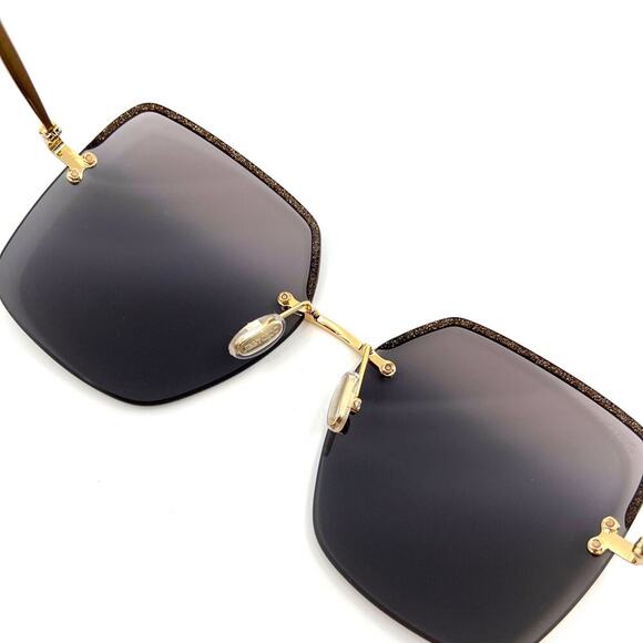 New, JIMMY CHOO Sunglasses TAVI/S 2F790 Authentic - Picture 10 of 11